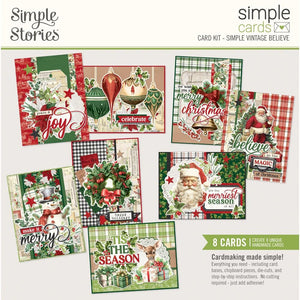 Simple Stories - Simple Vintage Believe - Simple Cards Card Kit