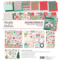 Simple Stories - Hard Candy Christmas Collector's Essential Kit 12"X12"