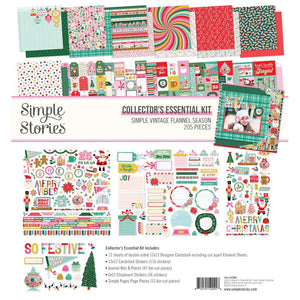 Simple Stories - Hard Candy Christmas Collector's Essential Kit 12"X12"