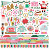 Simple Stories - Hard Candy Christmas 12x12 Element Sticker Sheet