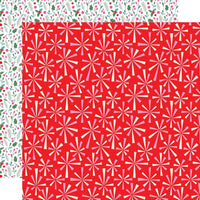 Simple Stories - Hard Candy Christmas Paper - So Festive