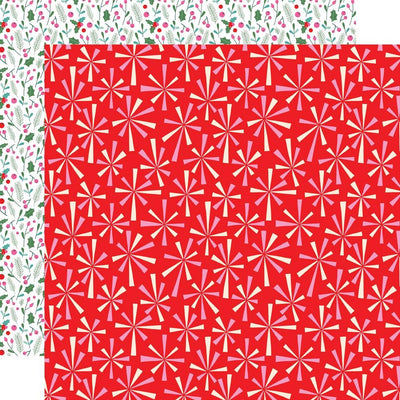 Simple Stories - Hard Candy Christmas Paper - So Festive