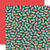 Simple Stories - Hard Candy Christmas Paper - Sweets Season