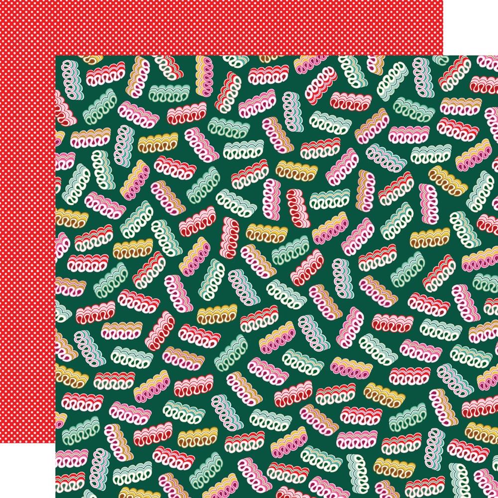 Simple Stories - Hard Candy Christmas Paper - Sweets Season
