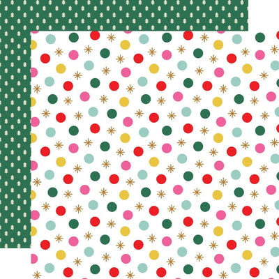 Simple Stories - Hard Candy Christmas Paper - Oh By Golly