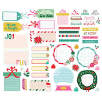 Simple Stories - Hard Candy Christmas Journal Bits 47/Pkg