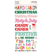 Simple Stories - Hard Candy Christmas Foam Stickers 47/Pkg