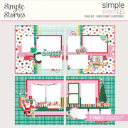 Simple Stories - Hard Candy Christmas - Simple Pages Page Kit