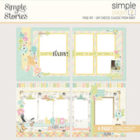 Simple Stories - Say Cheese Classic Pooh Baby - Simple Pages Page Kit