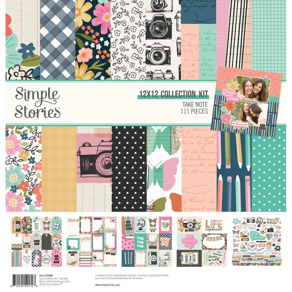 Simple Stories - Take Note 12"x12" Collection Kit
