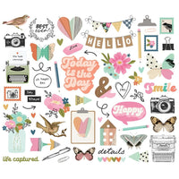 Simple Stories - Take Note Bits & Pieces 57/Pkg