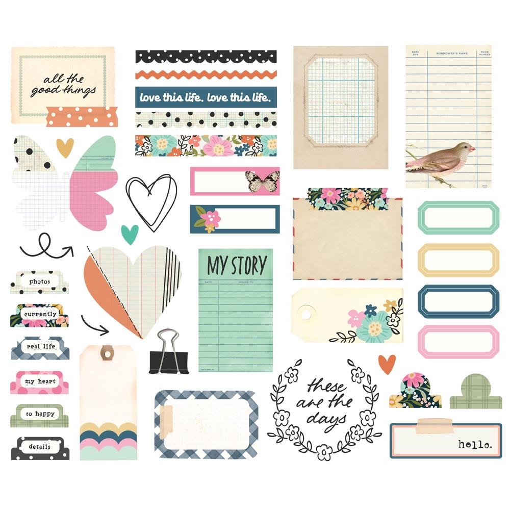 Simple Stories - Take Note Journal Bits 38/Pkg