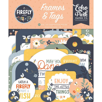 Echo Park - Firefly Frames & Tags Die Cuts 34/Pkg