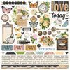 Simple Stories - Simple Vintage Junk Drawer Cardstock Stickers 12"x12"