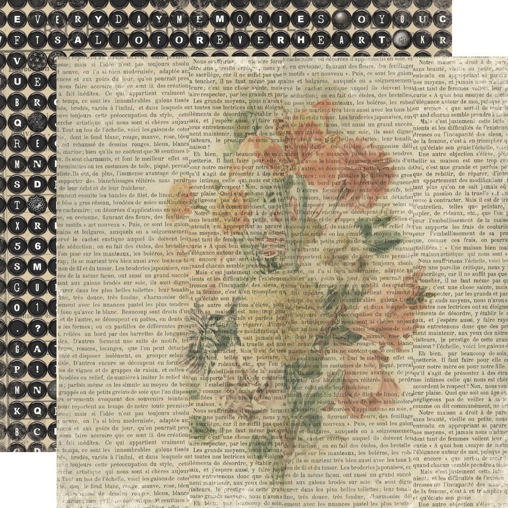 Simple Stories - Simple Vintage Junk Drawer Paper - Notes And Things