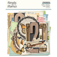 Simple Stories - Simple Vintage Junk Drawer Ephemera Die Cuts 28/Pkg