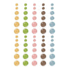 Simple Stories - Simple Vintage Junk Drawer Glossy Enamel Dots 60/Pkg