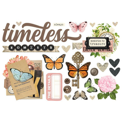 Simple Stories - Simple Vintage Junk Drawer Page Pieces 24/Pkg