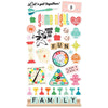 Simple Stories - Game Night Chipboard Stickers 6"x12" 39/pkg