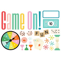 Simple Stories - Game Night Page Pieces 22/Pkg