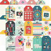 Simple Stories - Say Cheese Happiest Place Paper - Tag Elements