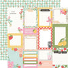 Simple Stories - Pink Lemonade Paper - Journal Elements