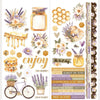 Simple Stories - Simple Vintage Lavender Fields 12x12 Icons Cardstock Sticker Sheet