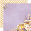 Simple Stories - Simple Vintage Lavender Fields Paper - Beautiful Moments
