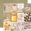 Simple Stories - Simple Vintage Lavender Fields Paper - 3x4 Elements
