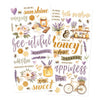 Simple Stories - Simple Vintage Lavender Fields Foam Stickers