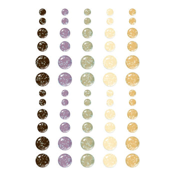 Simple Stories - Simple Vintage Lavender Fields Glitter Enamel Dots