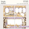 Simple Stories - Simple Vintage Lavender Fields Simple Pages Page Kit