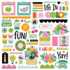 Simple Stories - Color Me Happy Chipboard Bits