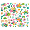 Simple Stories - Color Me Happy Floral Bits
