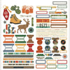 Simple Stories - Rustic Legend 12x12 Basic Cardstock Sticker Sheet
