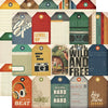 Simple Stories - Rustic Legend Paper - Tag Elements