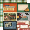 Simple Stories - Rustic Legend Paper - 4x6 Elements