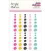 Simple Stories - Totally 80's Glossy Enamel Dots