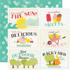 Simple Stories - Sweet Summertime Paper - 4x6 Elements