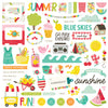 Simple Stories - Sweet Summertime Chipboard Pieces