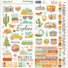 Simple Stories - Open Road Icon Cardstock Stickers 12"X12"