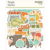 Simple Stories - Open Road Bits & Pieces Die Cuts 116/Pkg