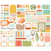 Simple Stories - Open Road Journal Bits & Pieces Die Cuts 83/Pkg