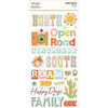 Simple Stories - Open Road Foam Stickers 60/Pkg