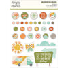 Simple Stories - Open Road Adhesive Brads 32/Pkg