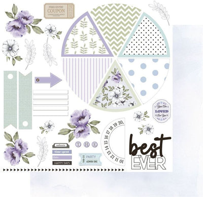 Uniquely Creative - Wisteria Lane Paper - Best Ever - Page on a Page