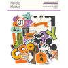 Simple Stories - Say Cheese Classic Mouse Halloween Chipboard Pieces 61/Pkg
