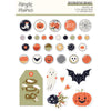 Simple Stories - Frightful Fun Decorative Brads 34/Pkg