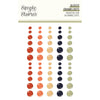 Simple Stories - Frightful Fun Glossy Enamel Dots 60/Pkg