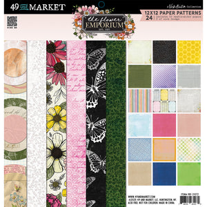 49 and Market - The Flower Emporium 12x12 Paper Pad